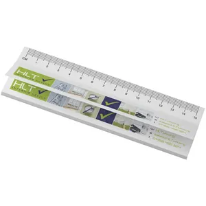 Sticky-Mate 15cm Adhesive Rulers Foglietti in <b>Recycled</b> Material with Printed Righello Eco-Friendly <b>Product</b> - Product Image 1