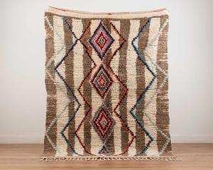 Tapis japonais authentique, design personnalisé, fait à la main, vente de tapis Azilal - Product Image 2