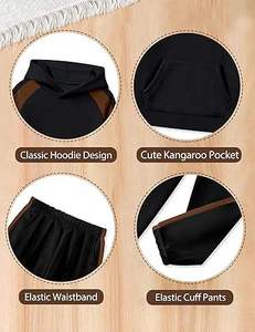 Chándal para niños pequeños, 2 piezas, deportes de invierno, chándales de sudor/chándales para niños de alta calidad - Product Image 6