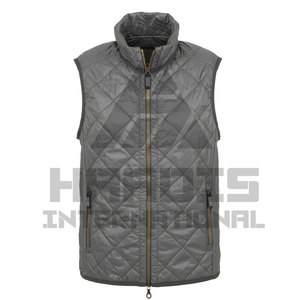 Chaleco acolchado de nuevo diseño, chaleco acolchado ligero sin mangas personalizado, chaleco informal de plumón para hombre, diseño personalizado y logotipo OEM - Product Image 1