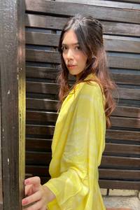 Mono ligero informal de verano transpirable y fácil de usar con cuello en V para mujer al mejor precio - Product Image 5