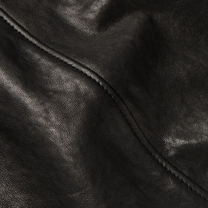 Chaqueta de Cuero 100% Profesional para Hombre, Estilo Urbano Moderno con Mangas Completas de Lona y Logotipo Frontal, Chaqueta de Cuero en Oferta - Product Image 5