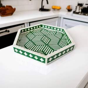 Plateau de service traditionnel fait main pour la vie à la maison et les restaurants pour la décoration intérieure - Product Image 3