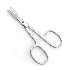 KOUNAIN Ciseaux à ongles de qualité professionnelle fait à la main petit outil de beauté incurvé pour la sécurité des ongles de bébé poils du visage en acier inoxydable - Product Image 6
