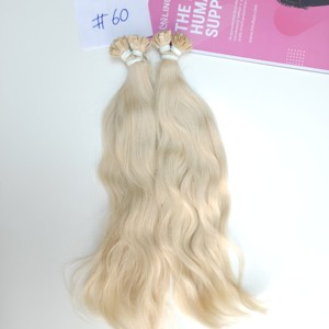 Extensión de cabello de punta plana mucho color hecho de cabello humano virgen de Vietnam 8-32 pulgadas extensiones y pelucas de cabello liso de hueso - Product Image 4