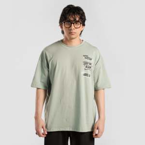 เสื้อยืดเจอร์ซีย์สีเขียวอ่อนลายเรียบ รุ่น Only Motive ดีไซน์น้ำหนักเบาพิเศษสำหรับออกกำลังกาย พิมพ์ลายด้วยเทคนิคซิลค์สกรีน - Product Image 2