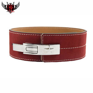 Top New Customized Adjustable Lever High Quality Breathable Neoprene Weight Lifting Leather <b>Belt</b> for Training Wholesale - Product Image 3