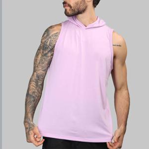 Camiseta sin mangas para hombre Performance Gym, ligera y transpirable, ideal para fitness, deportes y ropa informal - Product Image 3