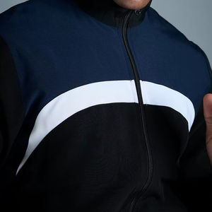 Chándal personalizado para hombre, cortavientos, poliéster, conjunto de nailon, traje, chaqueta deportiva, chándal con cremallera, chándales cortavientos para hombre - Product Image 1