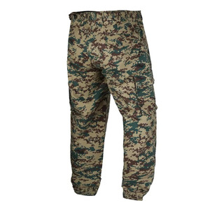 Veste de chasse camouflage numérique pour homme, manches longues, vêtements de terrain utilitaires, coton rip-stop, polyester, manteau personnalisé OEM - Product Image 3