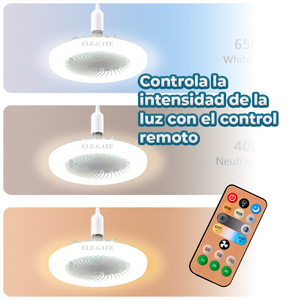 Ventilatore da Soffitto Moderno 3 in 1 da 60W con Illuminazione LED, Telecomando AC, Pale da 52 Pollici, 110V/220V, Corpo Lampada in ABS/ACRYLIC/CRISTAL - Product Image 2