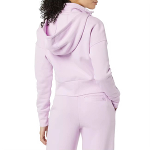 Sudadera con Capucha Corta de Invierno Personalizada para Mujer, 100% Algodón, Transpirable, Ecológica, Sudadera Holgada - Product Image 3