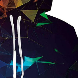 Sweat-shirts unisexes d'hiver entièrement sublimés en polaire, séchage rapide, respirants, streetwear, coupe classique, impression numérique personnalisée - Product Image 2