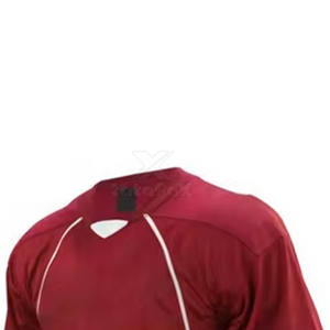 Tenues de lacrosse pour hommes adultes, 100 % polyester, séchage rapide, tissu extensible doux, anti-transpiration, uni, 180 g, pour équipes d'entreprise, étudiants, sports - Product Image 4