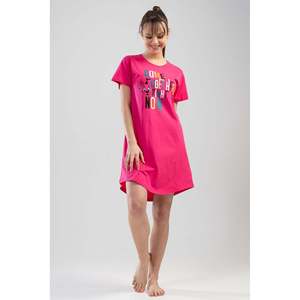 Robe décontractée BAYAN O YAKA KISA KOL ETEGI OVAL TUNIK - Product Image 6