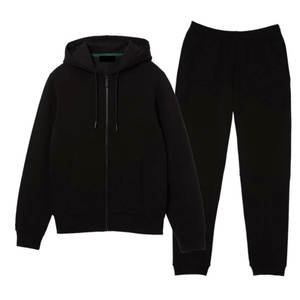 Vêtements de sport personnalisés de haute qualité Gym Fitness Tech Polaire Zip Up Survêtements Hommes Deux Pièces Ensemble Survêtement Jogging Costume - Product Image 3