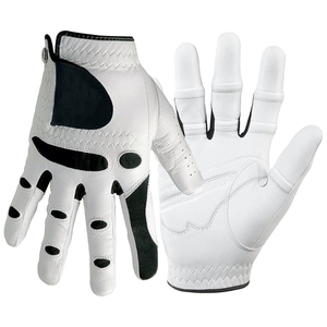 Manufacturer Wholesale Custom Logo Golf <b>Gloves</b> Premium Quality Cabretta Leather Golf <b>Gloves</b> Breathable Golf <b>Gloves</b> for Men - Product Image 2