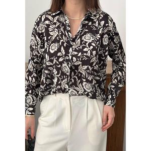 <b>Black</b> Patterned <b>Shirt</b> - <b>Black</b> - Product Image 4