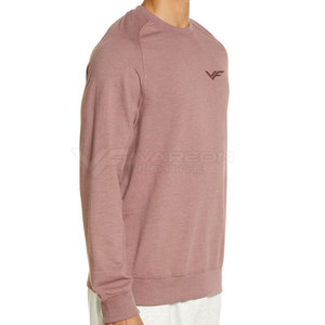 Sweat-shirts minimalistes pour hommes Fresh Drop, idéaux pour la superposition, la détente et la mode quotidienne, en coton mélangé. - Product Image 3