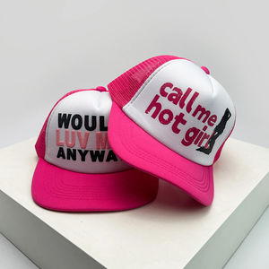 Sombreros de béisbol con bordado de letras impresas en bloque de color unisex diseñados para el individuo exigente Estas gorras inspiradas en el Hip Hop - Product Image 4