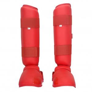 Protector de Espinilla y Empeine de Karate de Alta Calidad Aprobado por la WKF, Protector de Espinilla Duradero al por Mayor para Entrenamiento de Taekwondo con Protección - Product Image 2