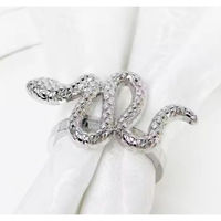 Ensemble De 4 Anneaux De Serviette « Feuille » - Or | Linen Chest