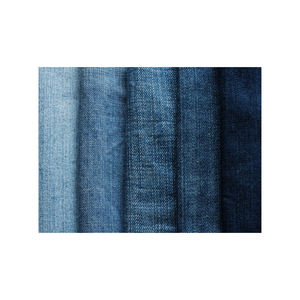 Directo de fábrica de alta calidad Wear Denim Jeans Superventas y rentable Tela de punto de mezclilla Liso 100% Algodón PK 200gsm - Product Image 5
