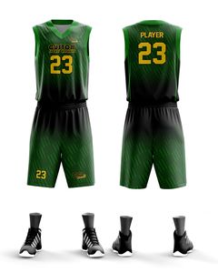 Uniforme de baloncesto de alta calidad en la ciudad Uniforme de baloncesto sublimado vintage Conjunto Uniforme de baloncesto más vendido para clubes - Product Image 1