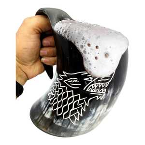 Horn <b>Mug</b> Polished Animal Style Handicraft for <b>Christmas</b> Decor Vary <b>Cheap</b> Price by faizacraft - Product Image 1