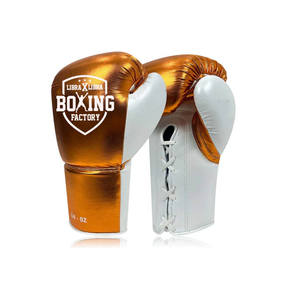Guantes de combate de cuero PU de piel de vaca originales profesionales para MMA Boxeo Guantes de artes marciales Guantes de boxeo Boxeo - Product Image 2
