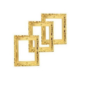 Tùy chỉnh thực hiện vàng đánh bóng kim loại khung treo tường trang trí Tabletop tường gương với hình ảnh hình ảnh khung - Product Image 5