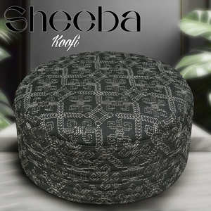 Customized Sheeba Cap Islamic Kufi Hat Namaz Topi Egyptian Skull Cap with Custom Logo Modest Design Wholesale Supplier - Product Image 3