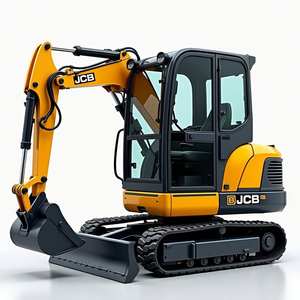 Mini excavatrice à chenilles de 2 tonnes avec vérins hydrauliques pour camion et godet pour la construction agricole - Product Image 5