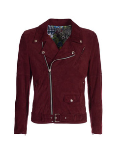 Veste en cuir pour homme, design populaire, prix imbattable, fermeture éclair, style formel, camouflage régulier, saison printemps - Product Image 1
