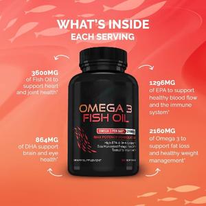 Capsules de gel Softgel en vrac, huile de poisson de mer profonde, étiquette privée, Vegan, Halal EPA, algues, <span class=keywords><strong>Omega</strong></span> 3, 6, 9, 1000Mg - Product Image 4