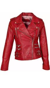 Chaqueta de cuero de manga larga para mujer, transpirable, antiarrugas, impermeable, ecológica, chaqueta ligera de calidad Premium para mujer - Product Image 6