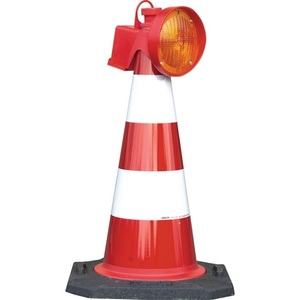 ไฟกรวยจราจร ConeFix แบบด้านเดียว HORIZON พร้อมไฟ LED สีเหลือง สติกเกอร์สะท้อนแสงสำหรับโปรโมชั่น และไฟ - Product Image 5