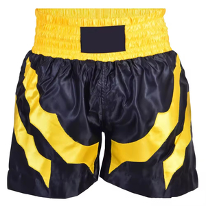 Pantalones cortos de boxeo con impresión personalizada MMA Short MMA Boxing Fight Shorts Sportswear Hombres 100% Poliéster Sostenible - Product Image 3