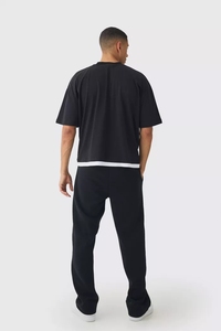 ชุดวอร์มแบบสวมหัวลายกราฟิกโอเวอร์ไซส์ของผู้ชายชุดวอร์มแบบสวมหัวแบบลำลองระบายอากาศได้คุณภาพระดับพรีเมียม - Product Image 2