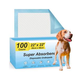 Alfombrillas Desechables para Perros de 56*56cm, Alfombrillas Impermeables para Mascotas, Alfombrillas de Entrenamiento para Perros, Venta al Por Mayor de Fábrica - Product Image 1