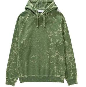 Sudaderas con capucha de algodón 100% impresas personalizadas para hombre, estilo de invierno suave y cómodo con logotipo frontal, teñido liso informal en todos Los tamaños disponibles - Product Image 1