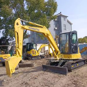 Mini-pelleteuse Komatsu PC50MR d'occasion 5 tonnes sur chenilles avec moteur américain d'origine et pompe 2022 Modèle 1 an de garantie - Product Image 4