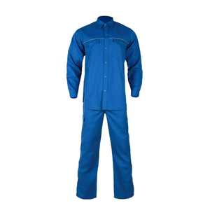 Pas cher prix 2 pièces uniformes de travail respirant durable poly-coton vêtements de construction vêtements de travail uniforme de travailleur - Product Image 2