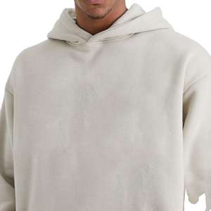 ชุดวอร์มแขนยาวระบายอากาศสำหรับผู้ชายชุดวอร์มแขนยาวโอเวอร์ไซส์ผ้าคอตตอน - Product Image 6