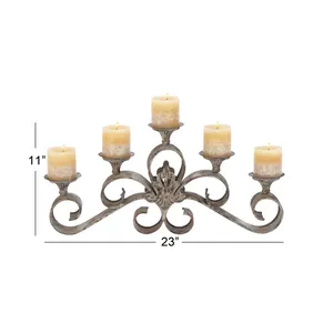 Bougeoir en céramique moderne fait à la main de taille personnalisée Offre Spéciale Table de conception unique décorer les bocaux en céramique de restaurant de bougeoir - Product Image 3
