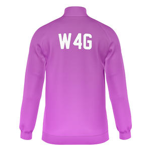 Logo personnalisé 100% Polyester Made Tracksuit Top Respirant Coupe-Vent Quarter Zip Sportswear Vêtements de sport imprimés sur mesure pour hommes - Product Image 6