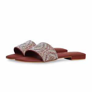 Zapatilla Maroon Fancy Animal Print FN7834 - Product Image 3
