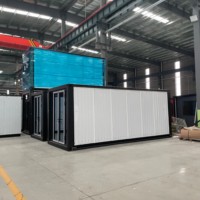 Maison préfabriquée modulaire extensible à double aile de 20 pieds, directement de l'usine |   Cabane Portable Personnalisée
