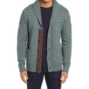 Cárdigan de Punto Informal 100% Algodón para Hombre, Cárdigan de Punto Holgado Extra Grande en Oferta - Product Image 6