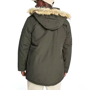 Chaqueta Parka para Hombre Diseñada para Clima Frío con Forro Cálido y Cómodo, Chaqueta Parka para Hombre Hecha de Tela de Alta Calidad - Product Image 2